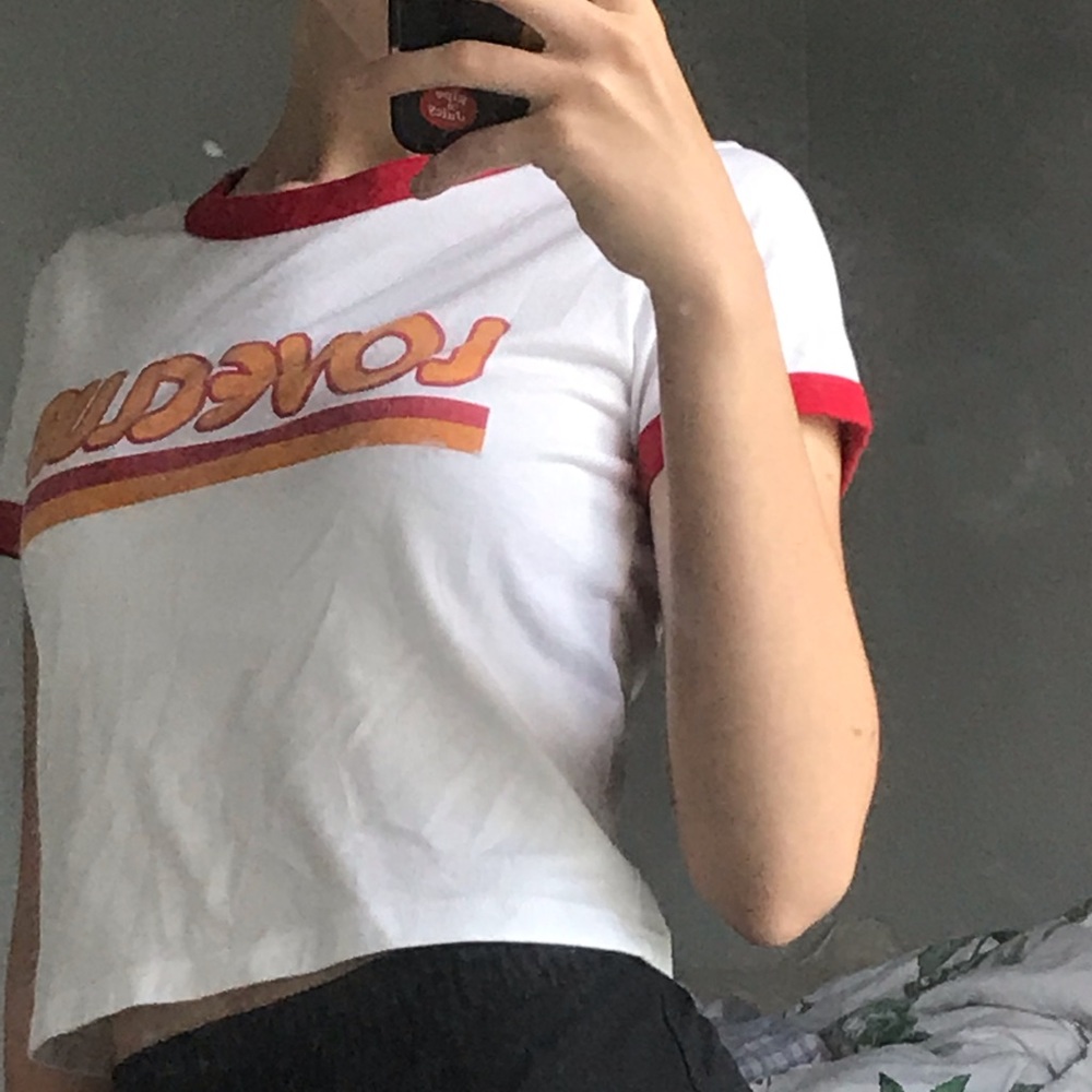 Cropped tee